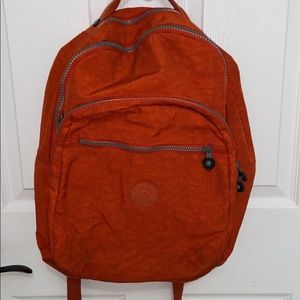 Kipling Orange Backpack